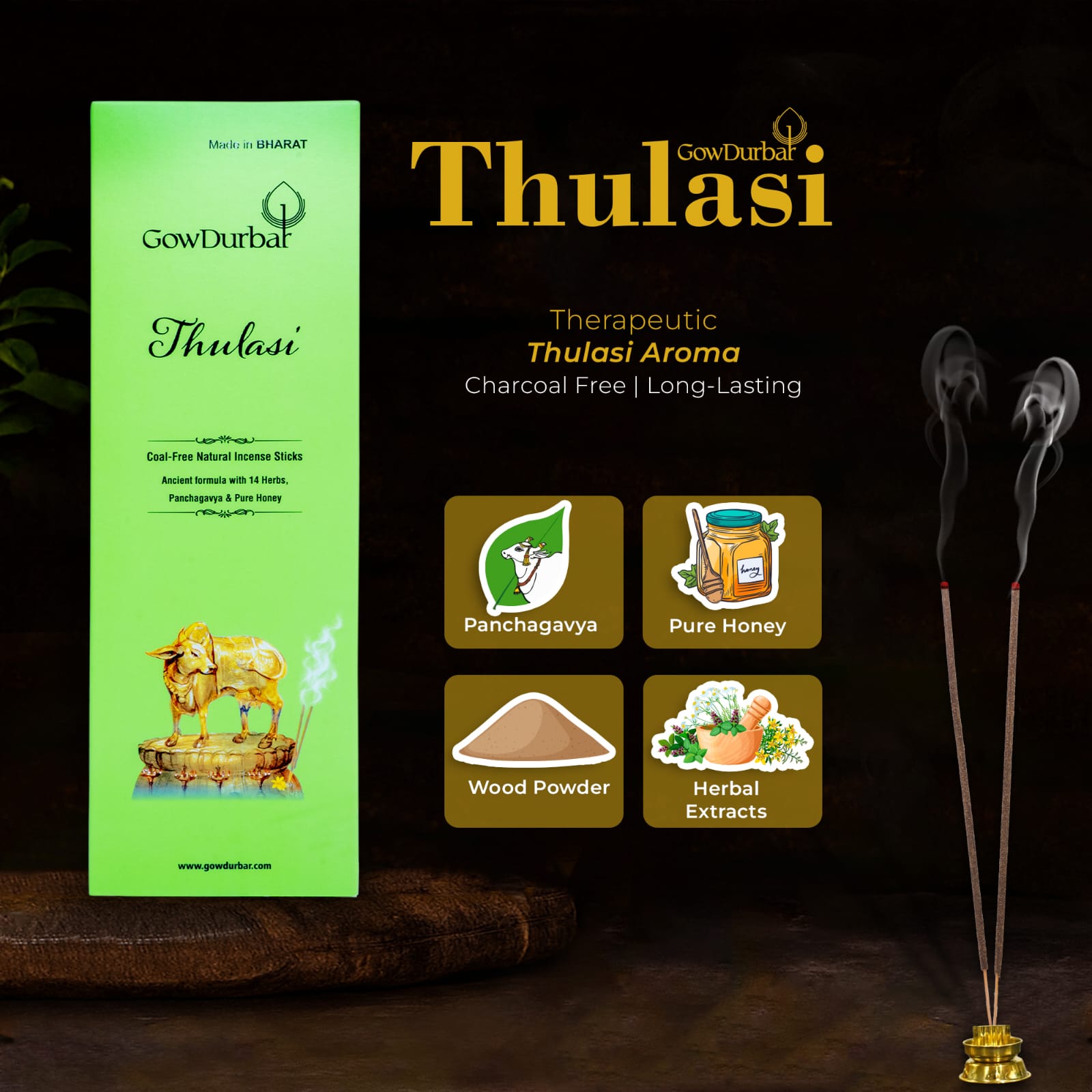 Thulasi Incense Sticks