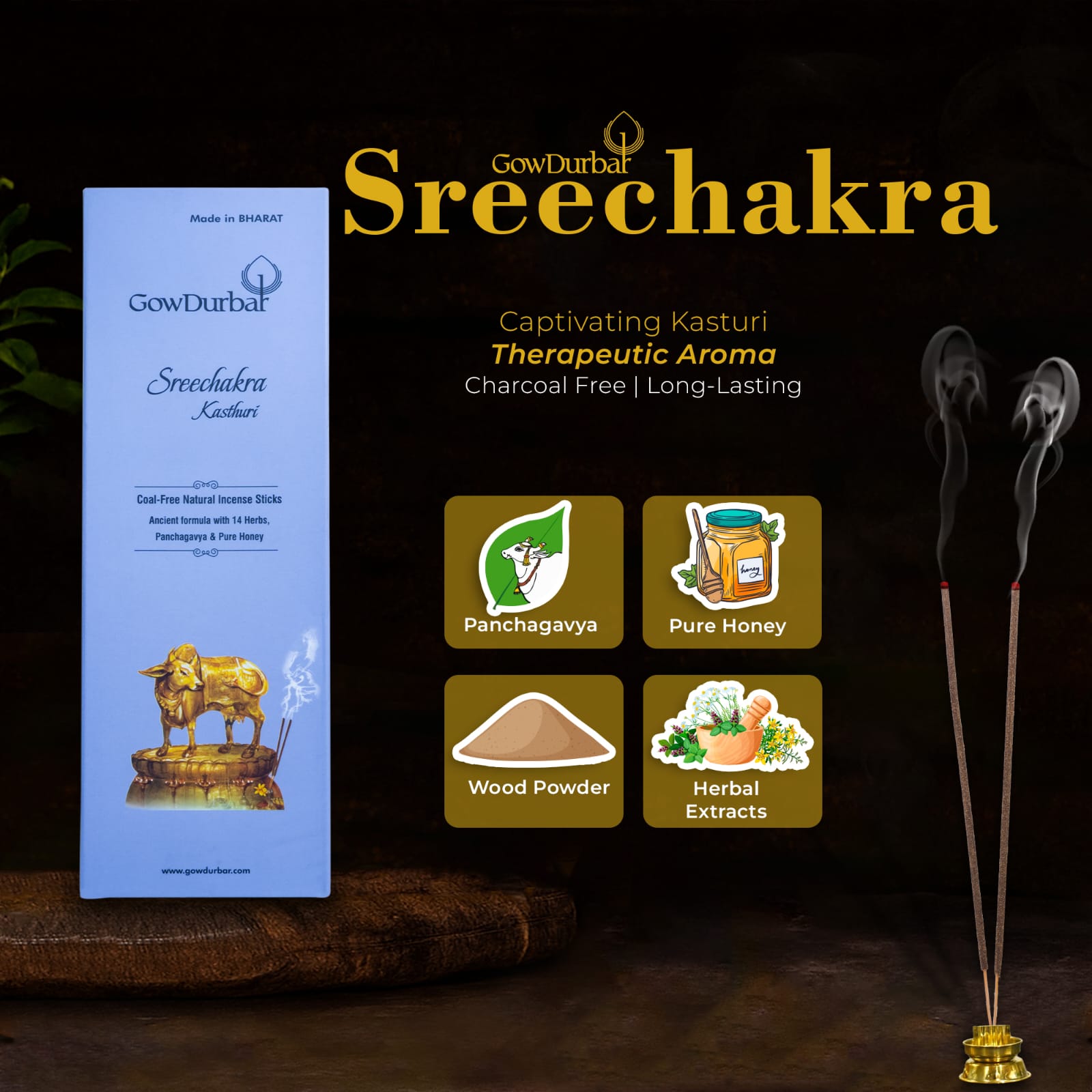 SreeChakra Premium Incense Sticks