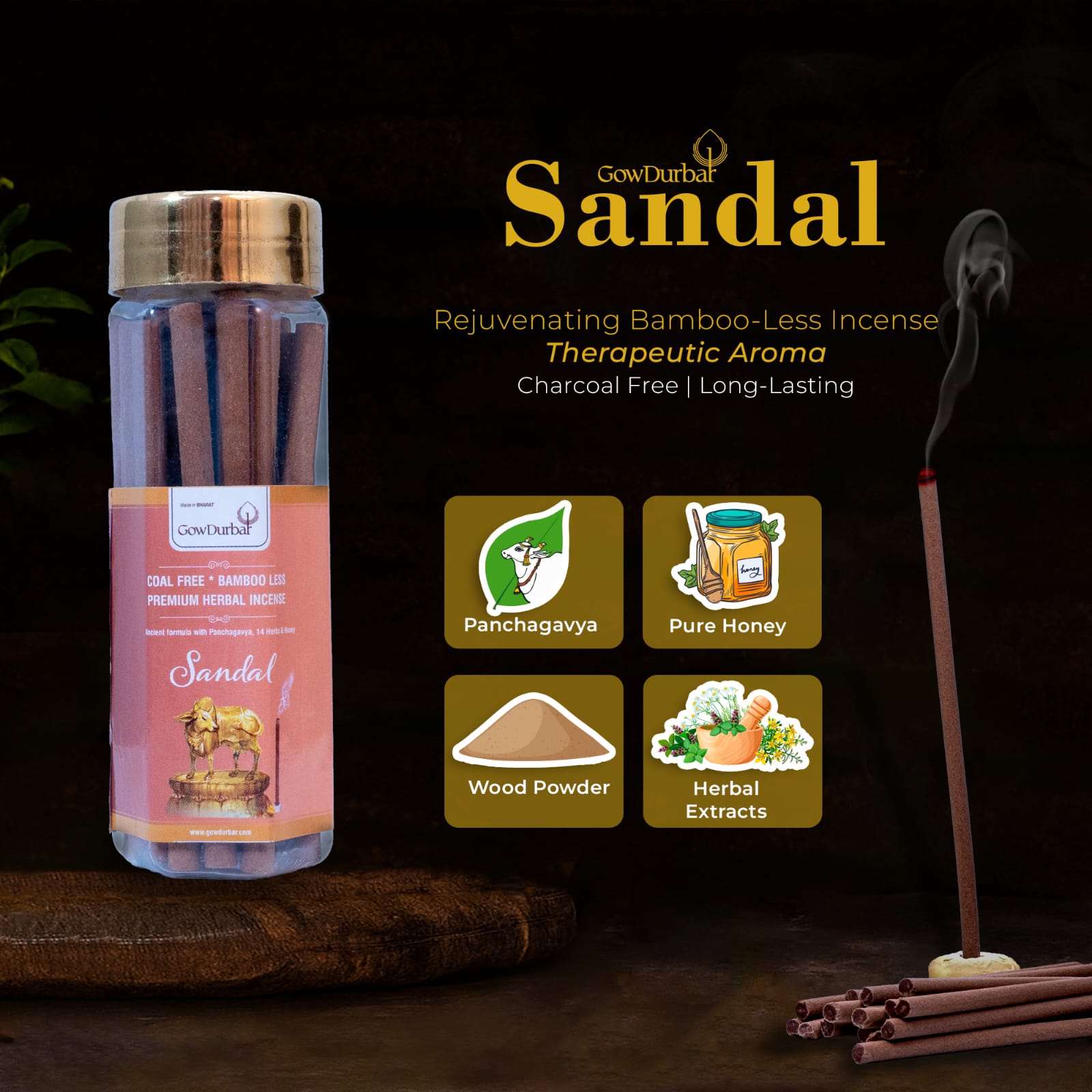 Sandal Aroma Incense Sticks