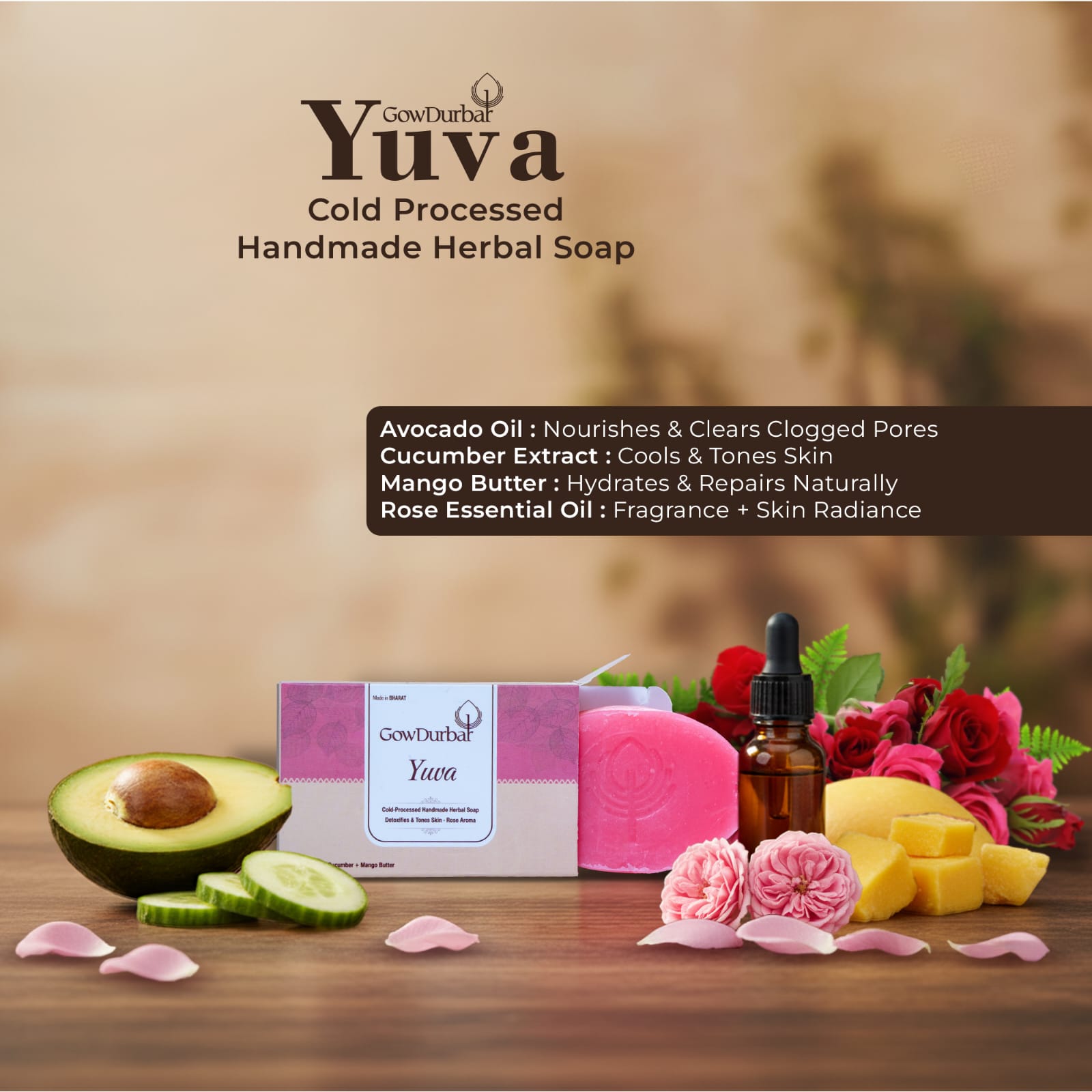 Yuva Cold Processed Handmade Herbal Soap