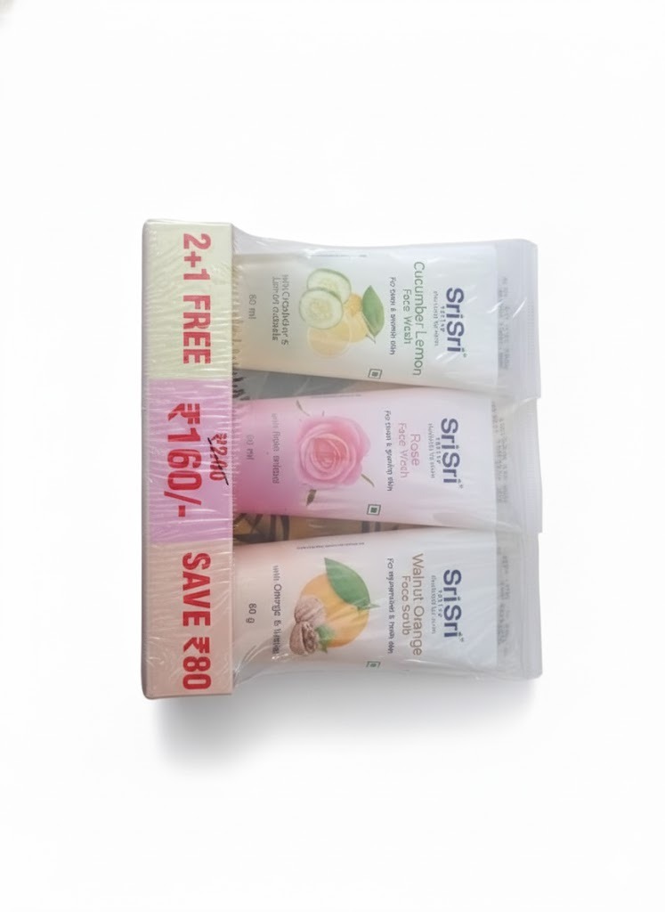Sri Sri Face Wash Combo