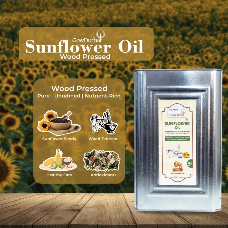 Wood-Pressed Sunflower Oil
