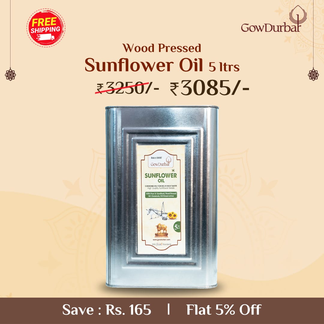 Wood-Pressed Sunflower Oil 5 L