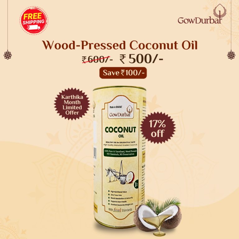 Wood-Pressed Coconut Oil